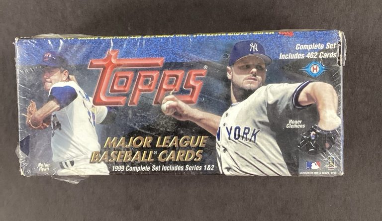 1999 Topps Baseball Cards Complete Factory Sealed Box Set 462 Cards Series 1-2