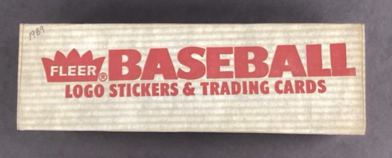 1989 Fleer Baseball Cards Complete 660 Card Set