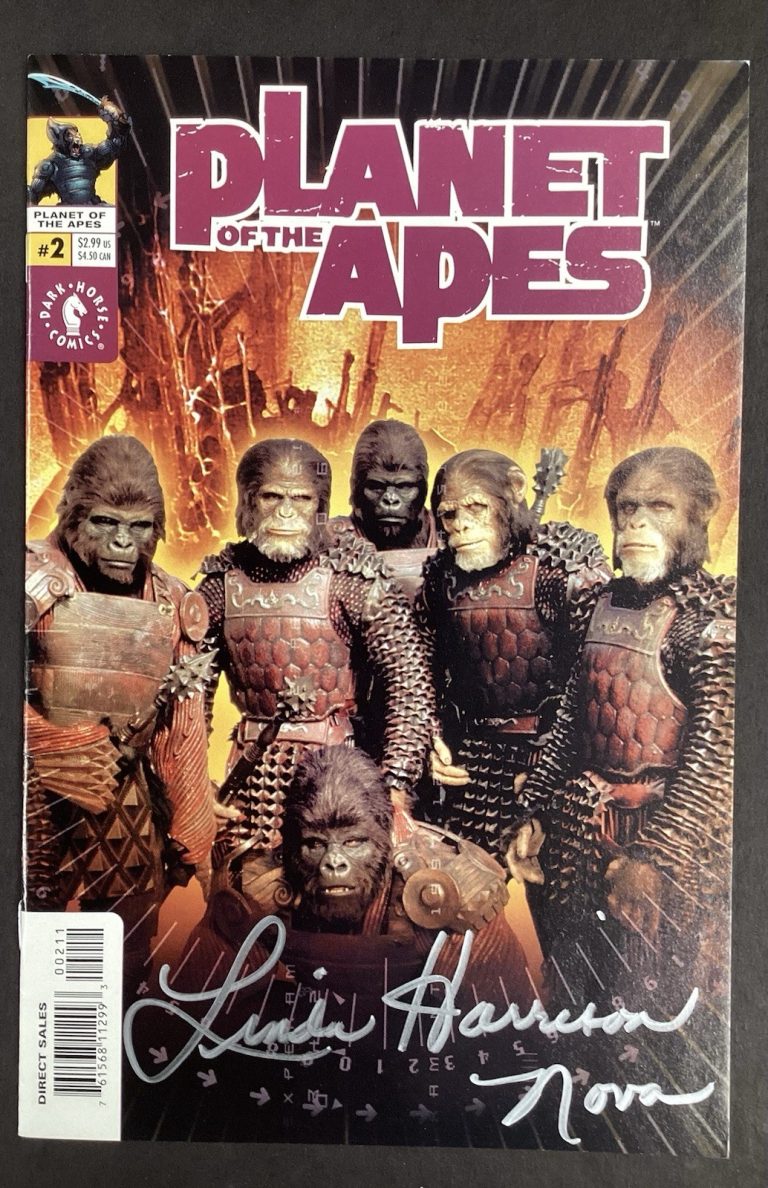 Linda Harrison Signed Planet Of The Apes Comic Book #2 Nova Inscr Autograph JSA