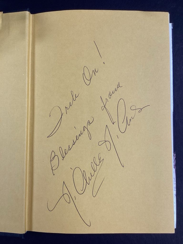 Nichelle Nichols Signed Book Beyond Uhura Star Trek TV Show Actor Autograph JSA