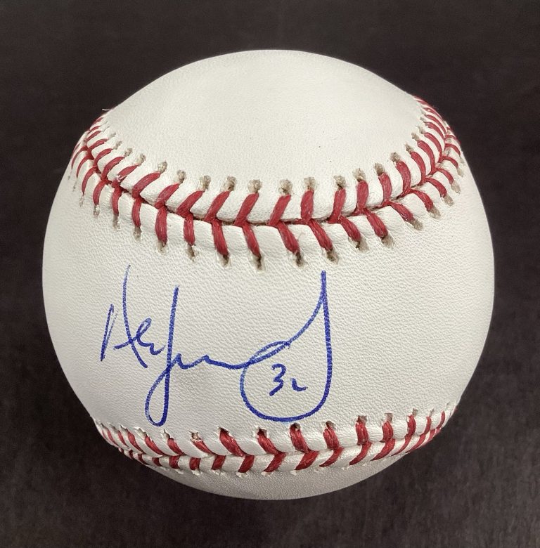 Alex Fernandez Signed Baseball Rawlings OMLB 32 Inscription Autograph TPG