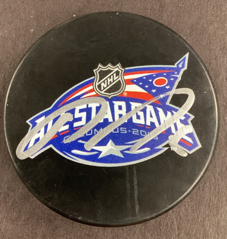 Ryan Johansen Signed Hockey Puck 2015 Columbus All-Star Game Autograph TPG