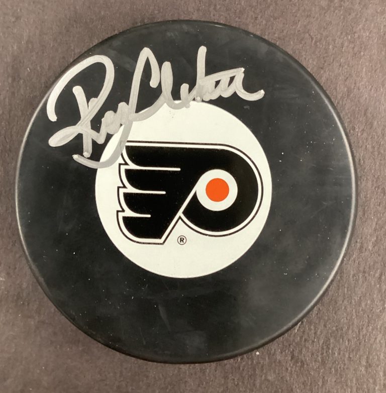 Ron Hextall Signed Hockey Puck NHL Philadelphia Flyers Autograph TPG #1