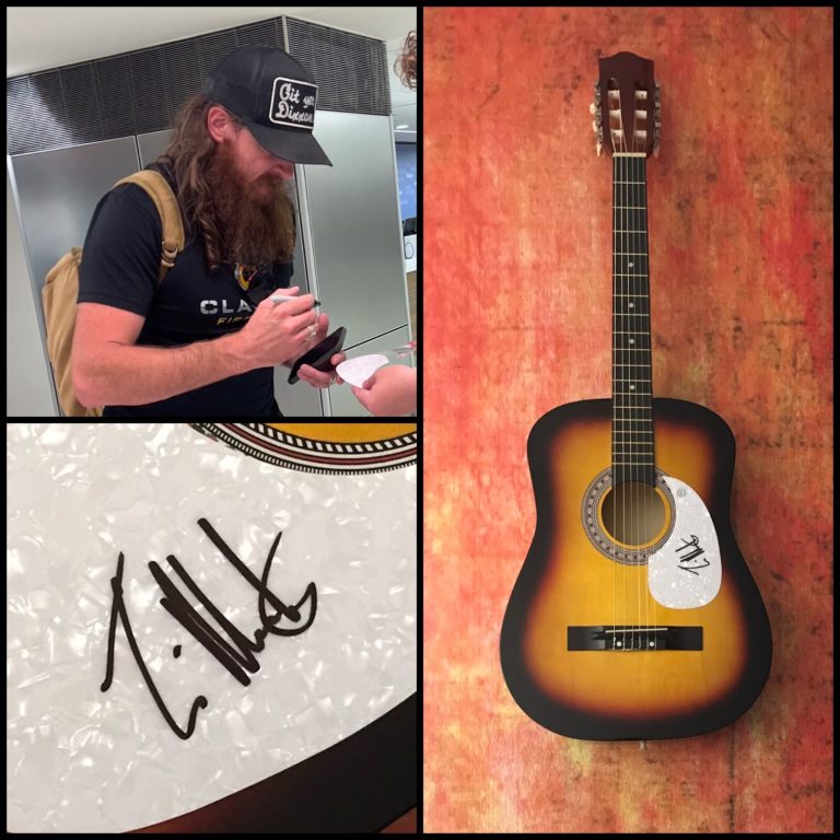 GFA Filo Americano * TIM MONTANA * Chitarra Acustica Firmata PROVA T1 COA