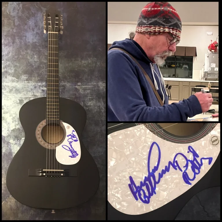 GFA David & Howard * THE BELLAMY BROTHERS * Chitarra Acustica Autografata