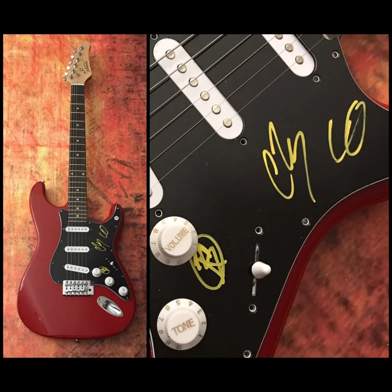 GFA Happy Pills x3 Band WEATHERS Chitarra Elettrica Firmata Proof W2 COA