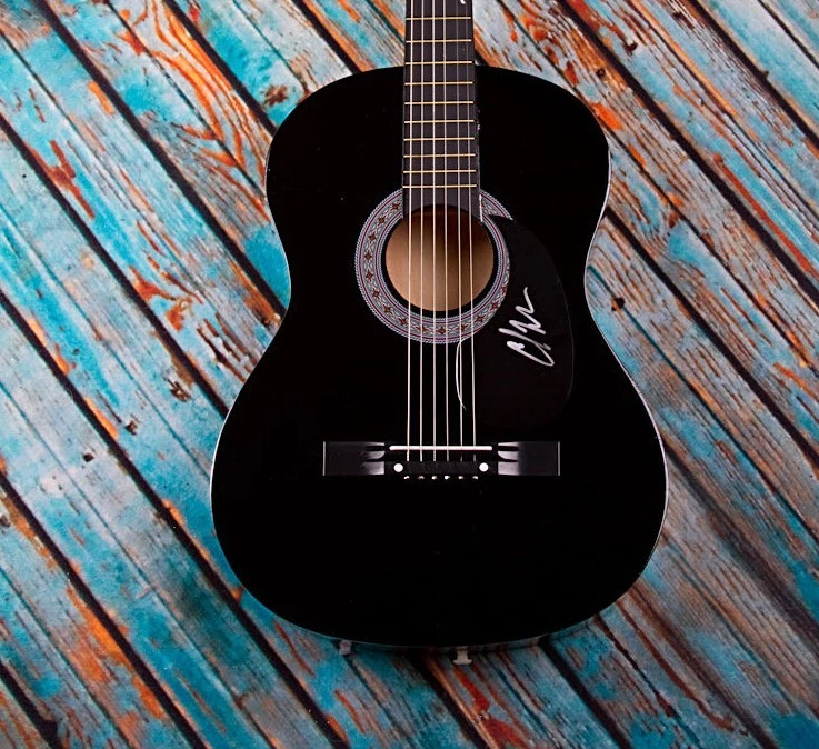 CHARLIE WORSHAM Chitarra Acustica Firmata GFA Could It Be * C2 COA