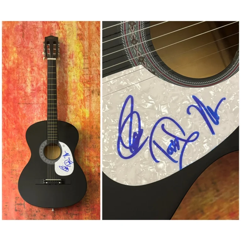 Graph Factory Authentics GFA Neal Schon X3 Chitarra Acustica Autografata COA