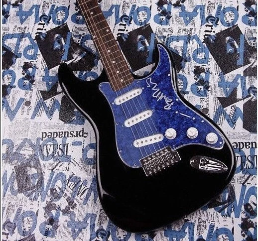 GFA Spoon the Band BRITT DANIEL Chitarra Elettrica Autografata COA Originale
