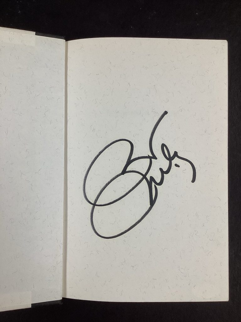 Pat Riley Signed Book The Winner Within Basketball LA Lakers HOF Autograph JSA