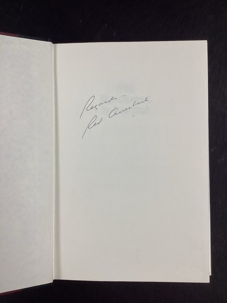 Red Auerbach Signed Book Management By Auerbach Basketball HOF Autograph JSA