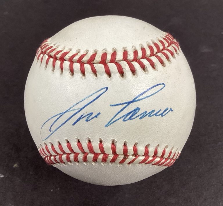 Jose Canseco Signed Baseball OALB Oakland Athletics Autograph TPG