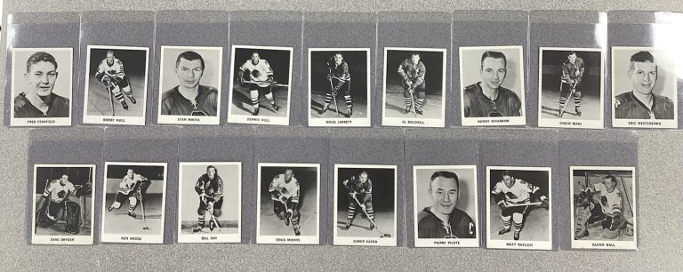 1965-66 Coca-Cola NHL Hockey Cards 17 Players Bobby Hull Mikita Blackhawks HOF