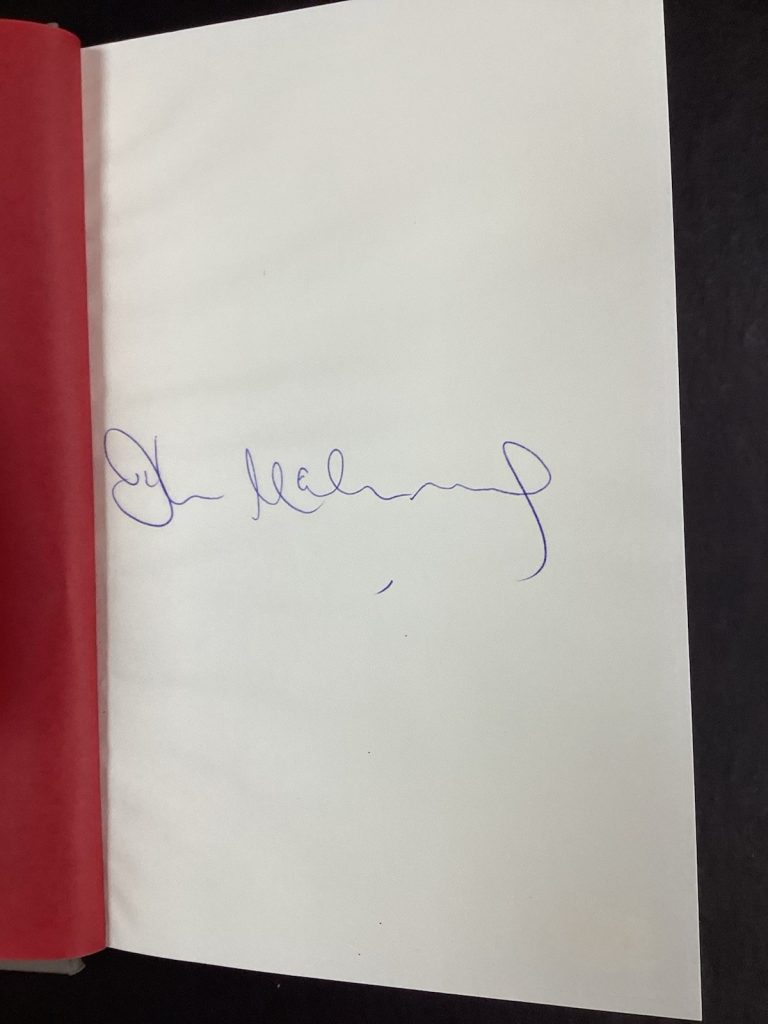 John McEnroe Signed Book You Cannot Be Serious Tennis HOF Autograph HOF JSA #2