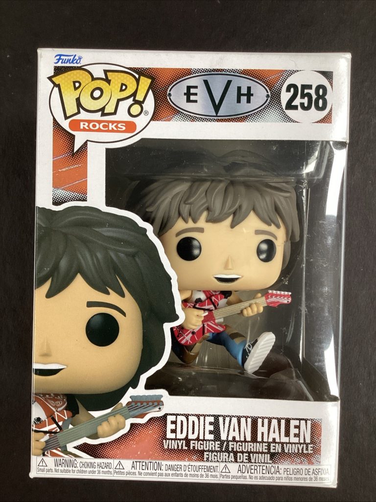 Eddie Van Halen Funko Pop Rock Music Van Halen Runnin’ with the Devil  Jump #258