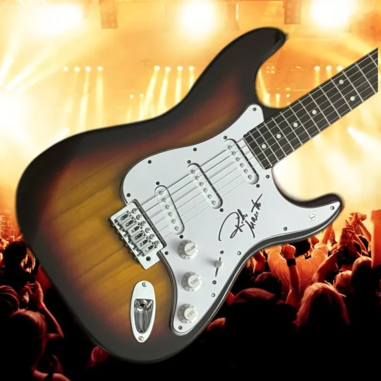 GFA Steely Dan Drummer RICK MAROTTA Signed Electric Guitar PROOF COA