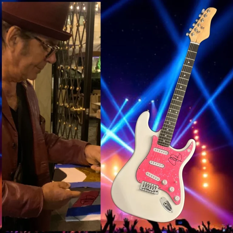 GFA Journey Band Keyboardist JONATHAN CAIN Signed Electric Guitar PROOF COA
