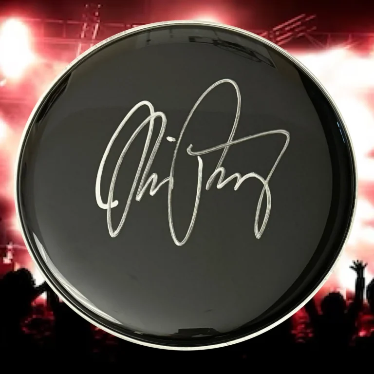 GFA Dream Theater Drummer MIKE PORTNOY Signed 10