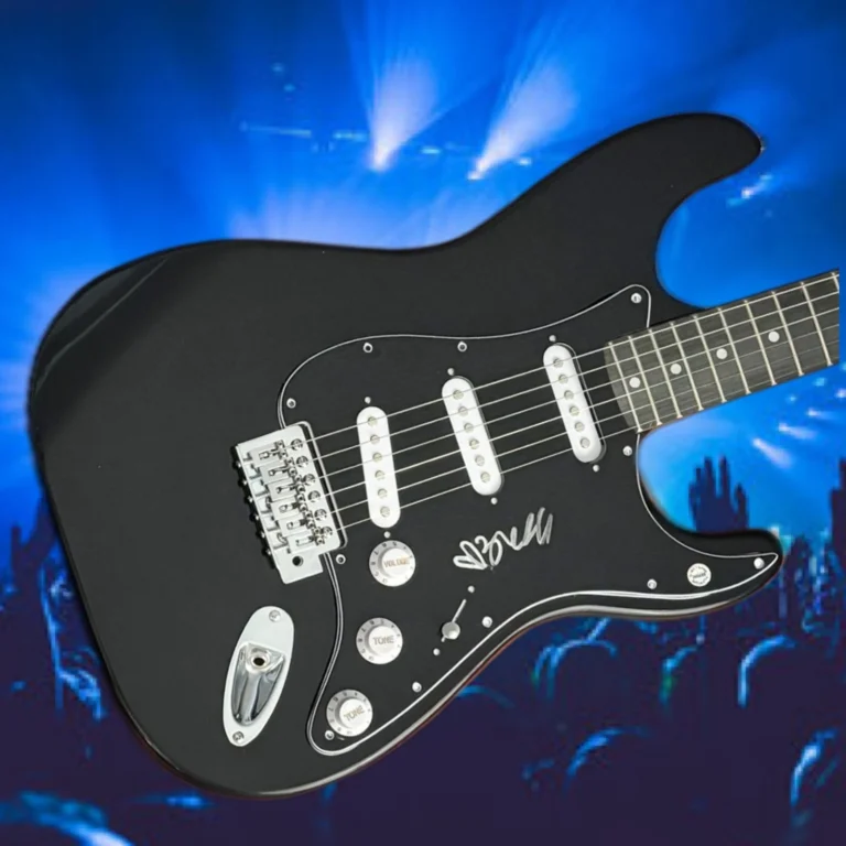 GFA The Used Band Rock Star BERT McCRACKEN Signed Electric Guitar PROOF COA