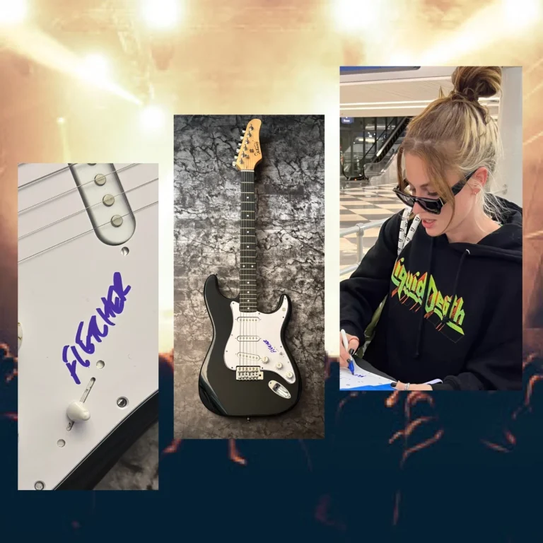 GFA Bitter & Arcade Star CARI FLETCHER Signed Electric Guitar COA