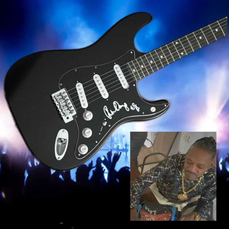 GFA Blues Guitarist ERIC RAW DAWG GALES Signed Electric Guitar PROOF COA