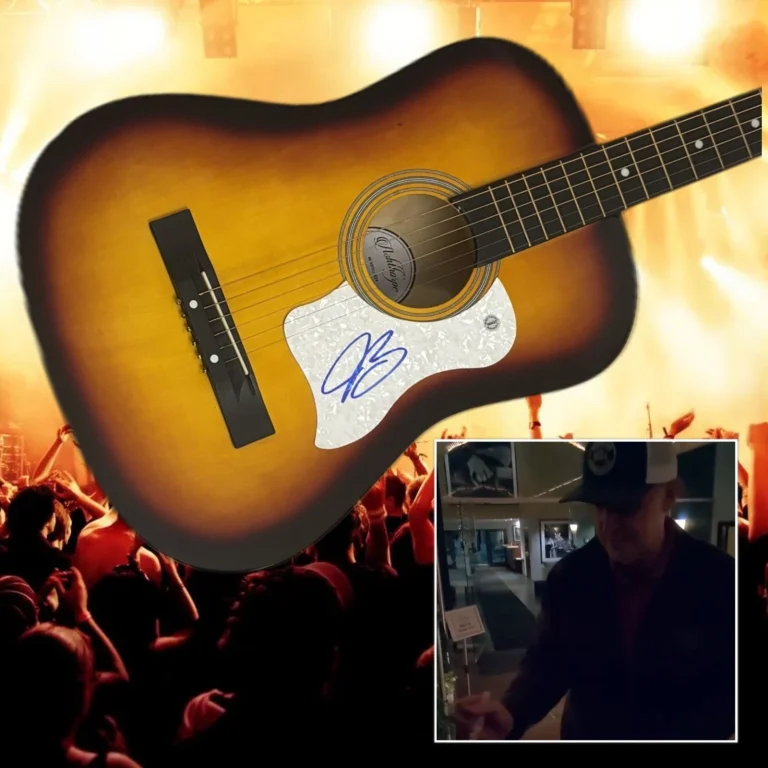 GFA Blues Deluxe Star JOE BONAMASSA Signed Acoustic Guitar PROOF COA