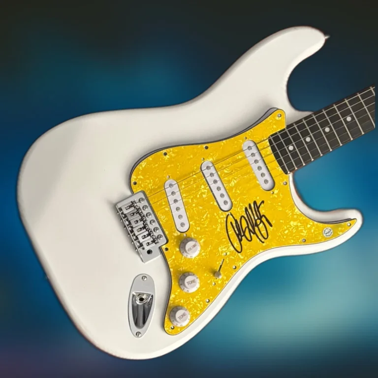 GFA Hearts on Fire JOHN CAFFERTY Signed Electric Guitar PROOF COA