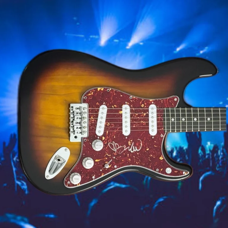 GFA The Used Band Rock Star BERT McCRACKEN Signed Electric Guitar PROOF COA