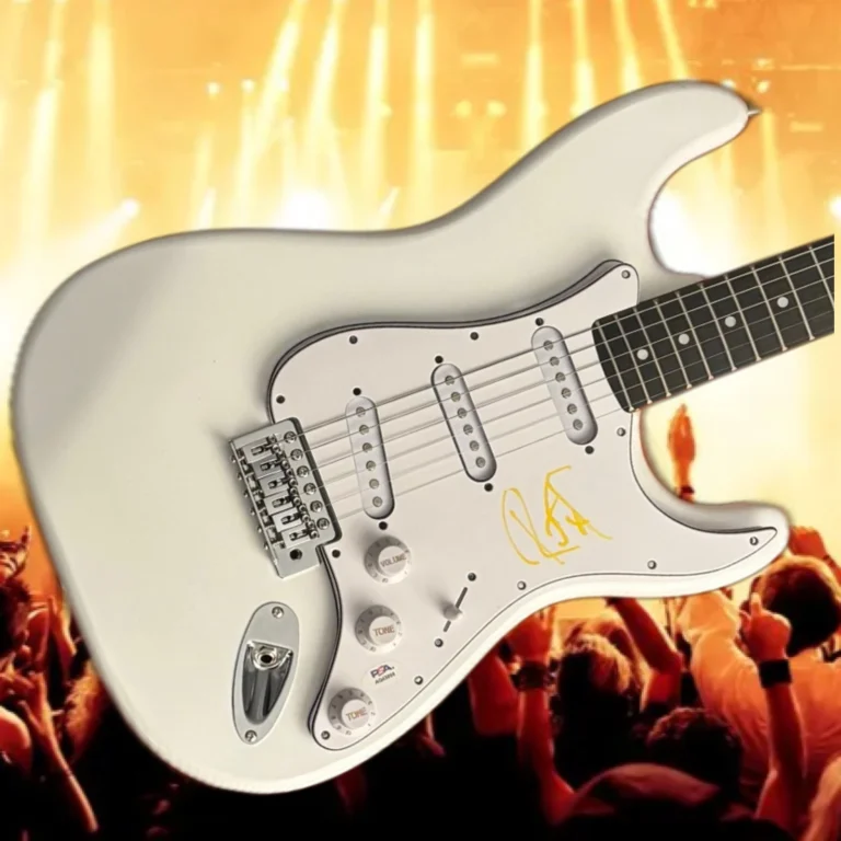 PSA Metallica Band Bassist ROBERT TRUJILLO Signed Electric Guitar PROOF COA