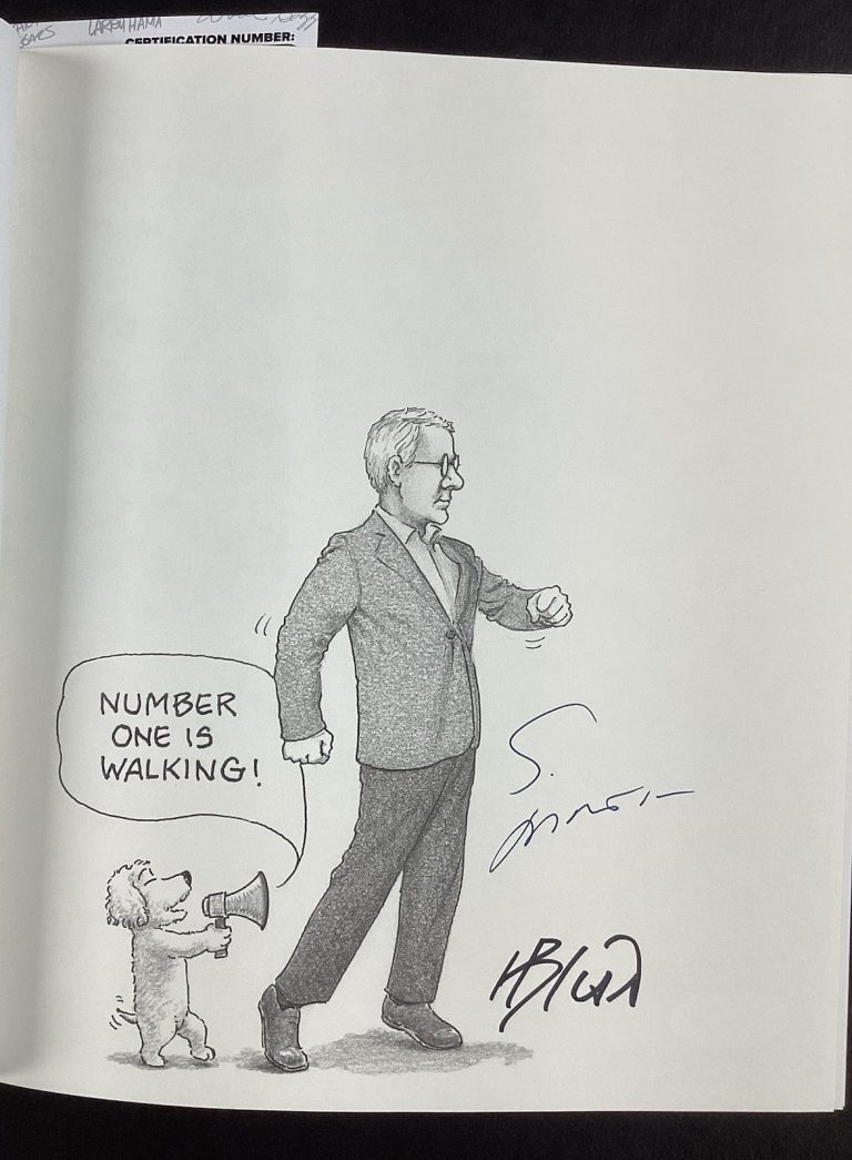 Steve Martin Signed Book Number One Is Walking TV Movie Actor SNL Auto JSA
