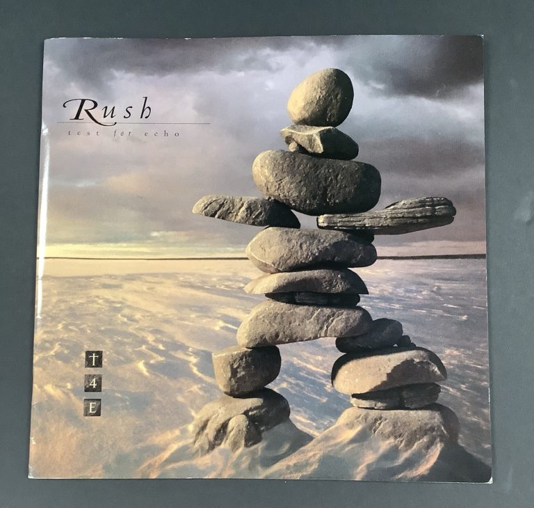 RUSH 1996 Test For Echo Tour Book Program Vintage Concert Neil Peart Geddy Lee