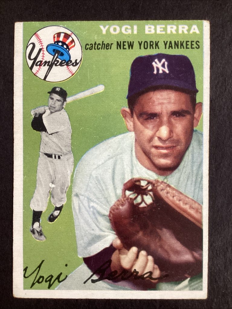 Yogi Berra 1954 Topps #50 Baseball Card New York Yankees HOF