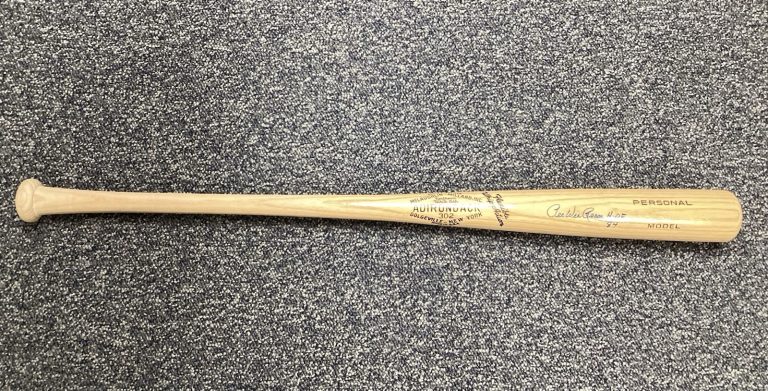 Pee Wee Reese Signed Adirondack Baseball Bat LA Dodgers HOF 84 Inscr JSA