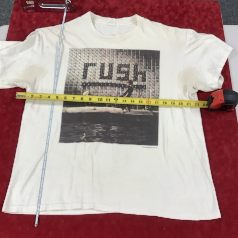 Vintage Rush 1991 Roll The Bones T-Shirt XL Tour Concert Rock Original Authentic