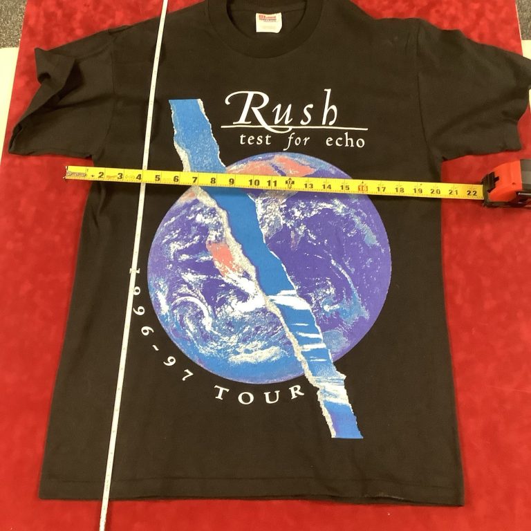 Vintage Rush 1996 Test For Echo T-Shirt M Tour Concert Rock Original Authentic