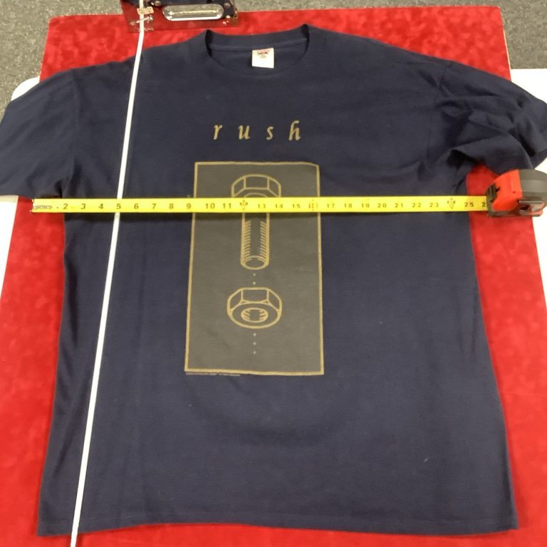 Vintage Rush 1994 Counterparts Blue T-Shirt XL Tour Concert Rock Original