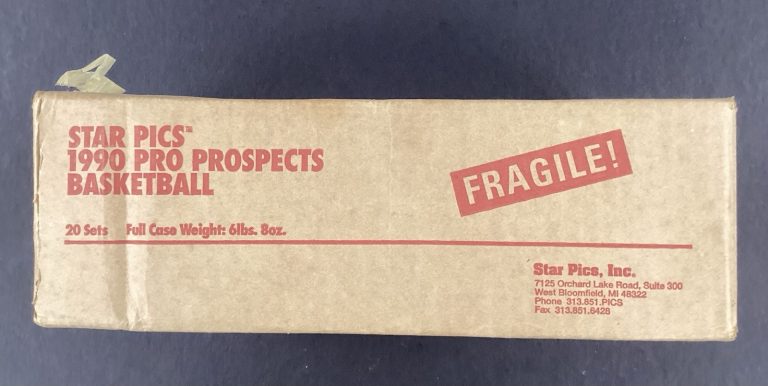 1990 Star Pics Pro Prospects Basketball 20 Sets 70 Cards Per Set