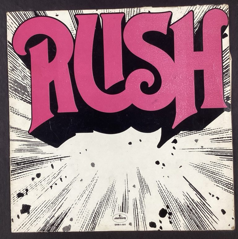 Rush Vinyl Vintage Self Title Album 1974 LP Plant #26 Mercury SRM-1-1011 Geddy