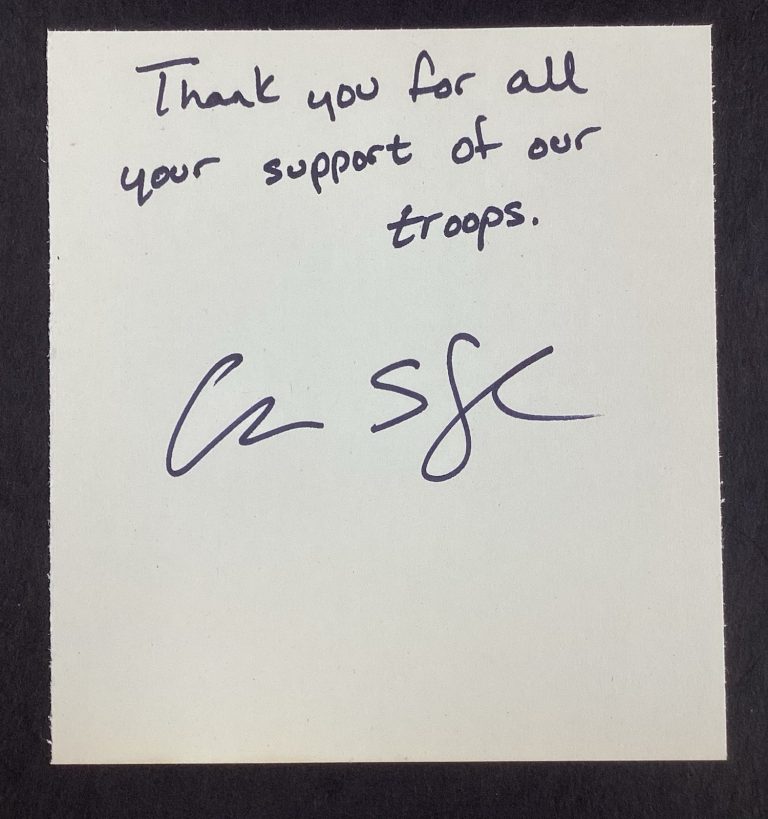 Chris Kyle Signed Cut American Sniper US Military Navy Seal Autograph JSA 9 Auto