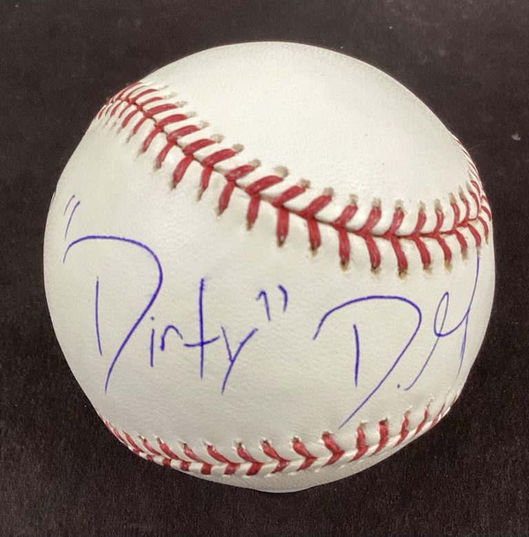 Don Mysterio Signed OMLB Baseball Wrestling WWE Dirty Dom Autograph TPG