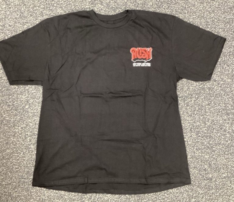 Rush T Shirt 2026 50 Something Tour Black Barchetta 2XL Concert Rock Pop Up MSG
