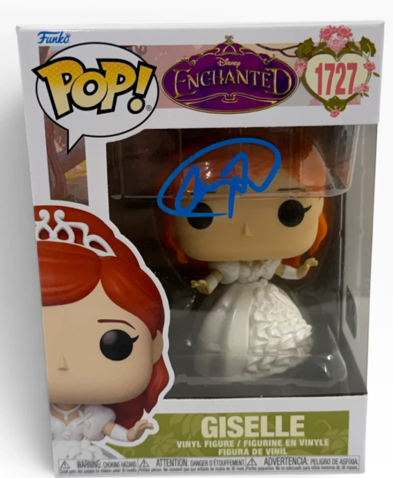 Amy Adams Signed Giselle Funko Enchanted Authentic Autograph Beckett