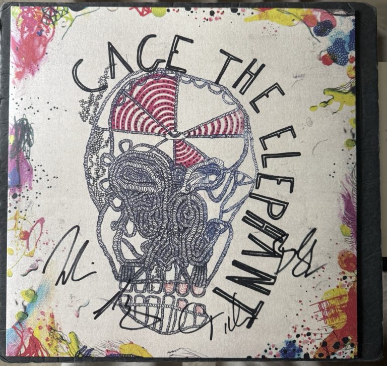Cage The Elephant Signed Vinyl Self Titled Matt Shultz X3 Autograph JSA COA