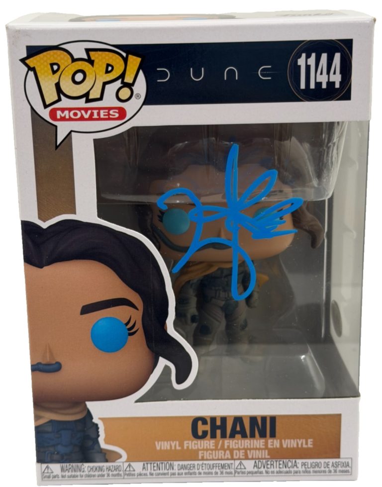 Zendaya Signed Chani Funko 1144 Dune Authentic Autograph JSA