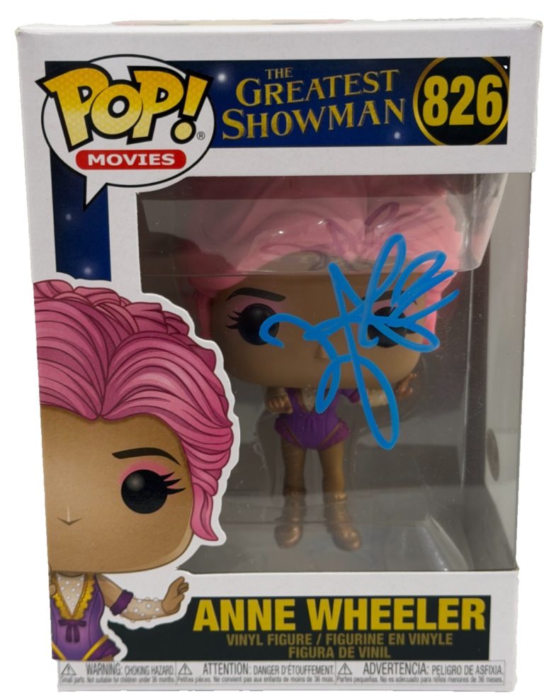 Zendaya Signed Anne Wheeler Funko Greatest Showman Authentic Autograph JSA