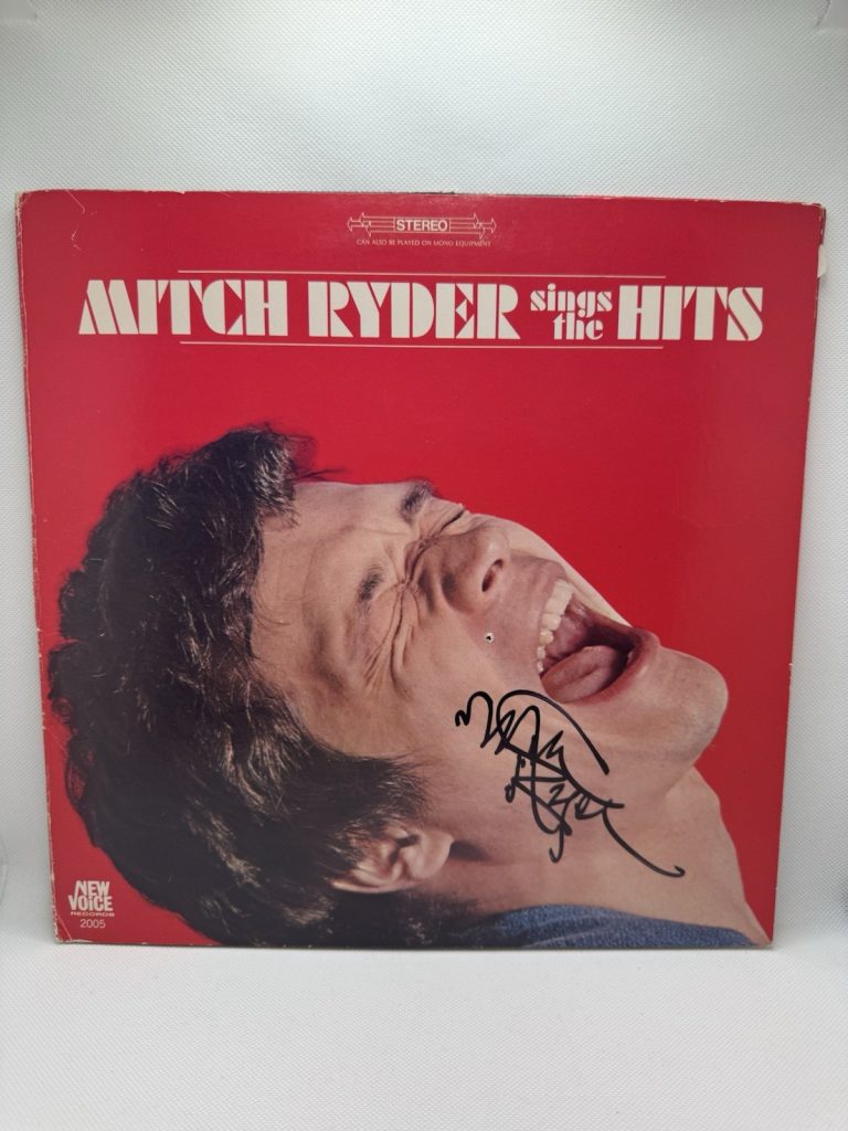 Mitch Ryder Signed Vinyl Sings The Hits  Record JSA COA Autograph Album Lp