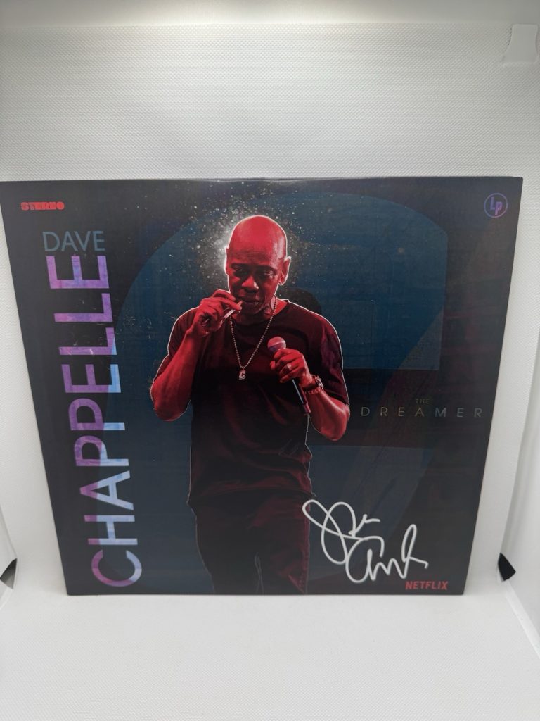 Dave Chappelle Signed Vinyl The Dreamer Record Album JSA COA Autograph Comedy