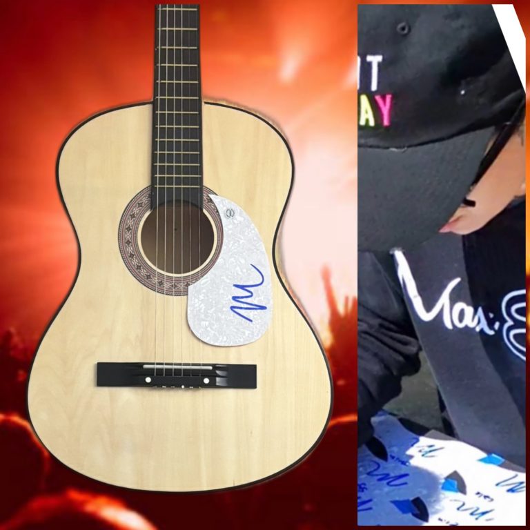 GFA  Reckless Wilder Days  * MORGAN WADE *  Signed Acoustic Guitar PROOF COA