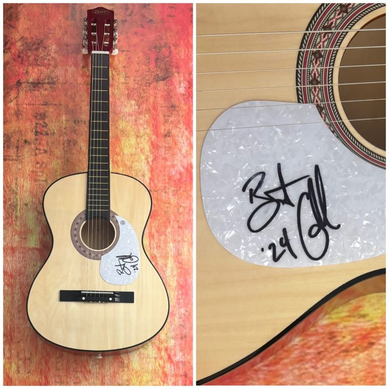 GFA Shine on Rainey Day Star  * BRENT COBB *  Signed Acoustic Guitar COA