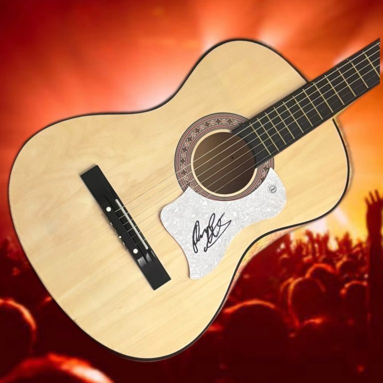 GFA Gaelic Storm Singer  * PATRICK MURPHY *  Signed Acoustic Guitar COA